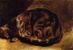 Auguste Renoir - Sleeping Cat 1862