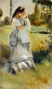 Auguste Renoir - Woman in a Park 1866