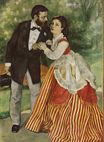 Auguste Renoir - Portrait of the couple Sisley 1868