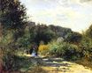Pierre-Auguste Renoir - A road in Louveciennes 1870