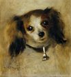 Auguste Renoir - Head of a dog 1870