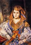 Renoir Pierre-Auguste - Madame Clementine Stora in algerian dress 1870