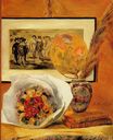 Renoir Pierre-Auguste - Still life with bouquet 1871