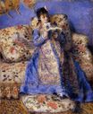 Auguste Renoir - Camille Monet reading 1872