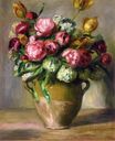 Auguste Renoir - Vase of Peonies 1872
