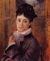 Renoir Pierre-Auguste - Madame Claude Monet 1872