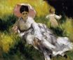 Auguste Renoir - Woman with parasol 1873