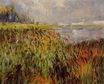 Renoir Pierre-Auguste - Bulrushes on the banks of the Seine 1874