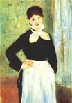 Pierre-Auguste Renoir - A Waitress at Duval's Restaurant 1874