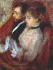 Auguste Renoir - The little theater box 1874