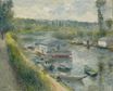 Pierre-Auguste Renoir - Wash-House Boat at Bas-Meudon 1874