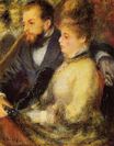 Auguste Renoir - In the loge 1874