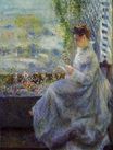Auguste Renoir - Madame Chocquet reading 1876