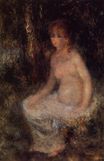 Auguste Renoir - Nude sitting in the forest 1876