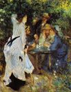 Auguste Renoir - Under the Arbor at the Moulin de la Galette 1876