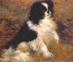 Auguste Renoir - Tama the japanese dog 1876
