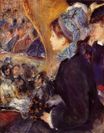 Renoir Pierre-Auguste - At the Theatre. The first outing 1876