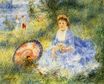 Auguste Renoir - Young woman with a japanese umbrella 1876