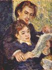 Auguste Renoir - Georges Riviere and Margot 1876