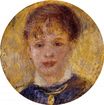 Renoir Pierre-Auguste - Woman`s head 1877
