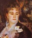 Renoir Pierre-Auguste - First portrait of madame Georges Charpeitier 1877