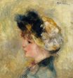 Auguste Renoir - Head of a young girl 1878