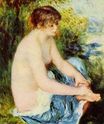Renoir Pierre-Auguste - Small nude in blue 1879