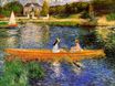 Pierre-Auguste Renoir - The Seine at Asnieres. The skiff 1879