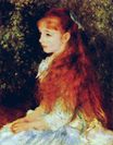 Renoir Pierre-Auguste - Portrait Mademoiselle Irène Cahen d`Anvers. Little Irene 1880