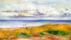 Pierre-Auguste Renoir - On a cliff 1880