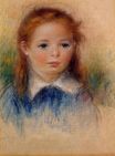 Pierre-Auguste Renoir - Portrait of a little girl 1880