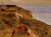 Pierre-Auguste Renoir - The Varangeville church and the cliffs 1880