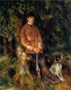 Pierre-Auguste Renoir - Alfred Berard and his dog 1881