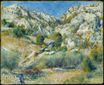 Pierre-Auguste Renoir - Rocky craggs at l'Estaque 1882