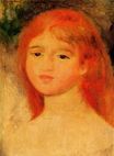 Renoir Pierre-Auguste - Girl with auburn hair 1882
