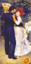 Pierre-Auguste Renoir - Dance in the country. Aline Charigot and Paul Lhote 1883