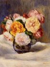 Renoir Pierre-Auguste - Bouquet of roses 1883