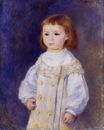 Pierre-Auguste Renoir - Child in a white dress, Lucie Berard 1883
