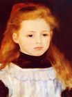 Renoir Pierre-Auguste - Little Girl in a White Apron. Portrait of Lucie Berard 1884