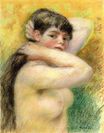 Pierre-Auguste Renoir - Nude arranging her hair 1885