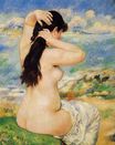 Auguste Renoir - Nude fixing her hair 1885