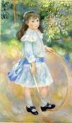 Auguste Renoir - Girl with a hoop 1885