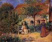 Pierre-Auguste Renoir - Garden scene in Brittany 1886
