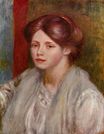 Auguste Renoir - Portrait of a young woman 1887