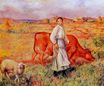 Renoir Pierre-Auguste - Shepherdess 1887