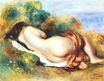 Auguste Renoir - Reclining nude 1890