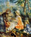 Pierre-Auguste Renoir - The little reader little girl in blue 1890
