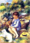 Auguste Renoir - Young boy by the river 1890