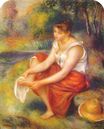 Auguste Renoir - Girl wiping her feet 1890