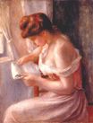 Auguste Renoir - A girl reading 1891